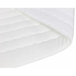 Lit continental Baltimore 175, Double, Brun clair, Tissu, Disponible><noscript><img width=