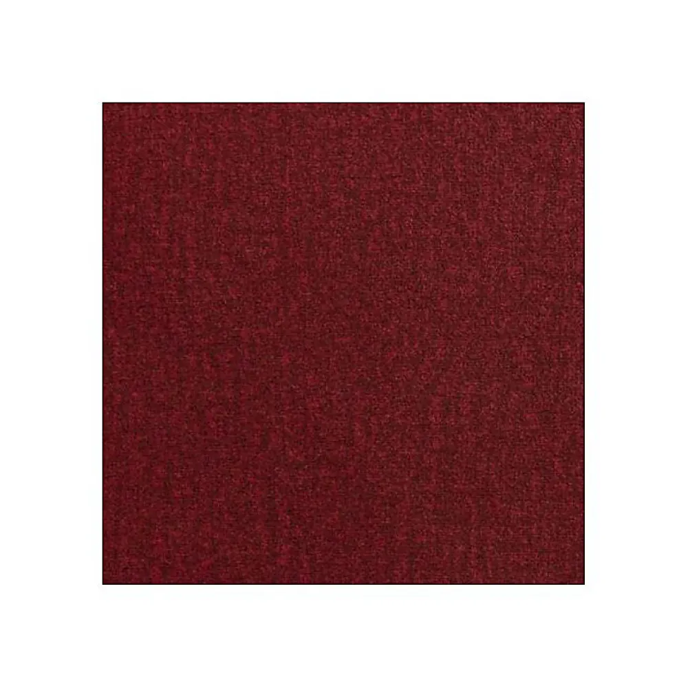 Mobilier1 Lit continental Baltimore 154, Double, Rouge, Tissu, Disponible* Ensemble Sommier Et Matelas