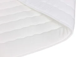 Lit continental Baltimore 158, Double, Rose, Tissu, Disponible><noscript><img width=