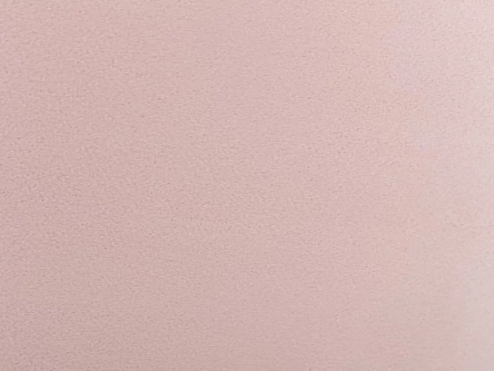 Vente-unique Lit coquillage 140 x 190 cm - Velours - Rose - LIVAYA* Lit Double