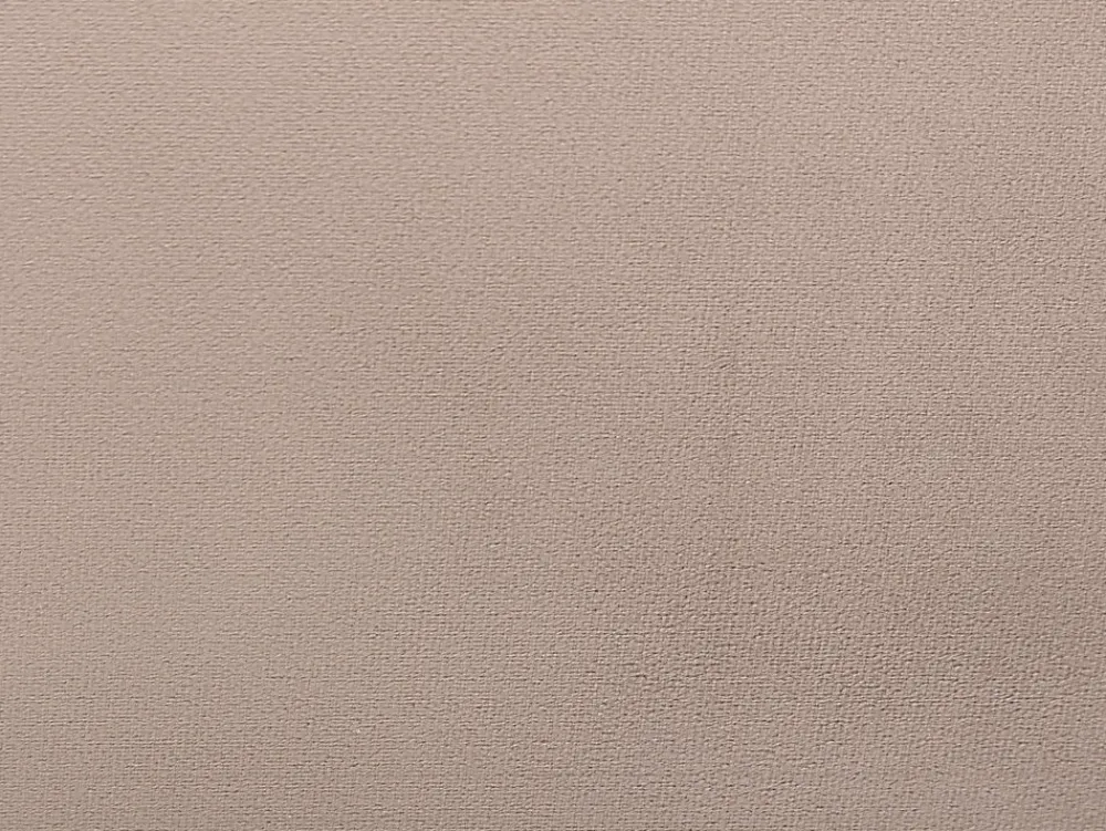 Lit coquillage 140 x 190 cm - Velours - Beige + Matelas - LIVAYA>Vente-unique Discount