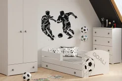 Kobi Lit d'enfant LUK avec tiroir et tringle 140x70 GOL* Lit Avec Rangement