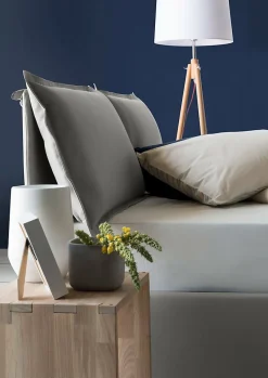 Lit double Askari, Lit coffre en tissu, Ouverture frontale, Convient pour matelas 140x190 cm, 100% Made in Italy, Gris><noscript><img width=