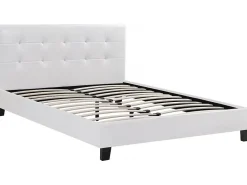 Habitat Et Jardin Lit double en pvc "Julia" 180 x 200 Blanc* Lit Coffre