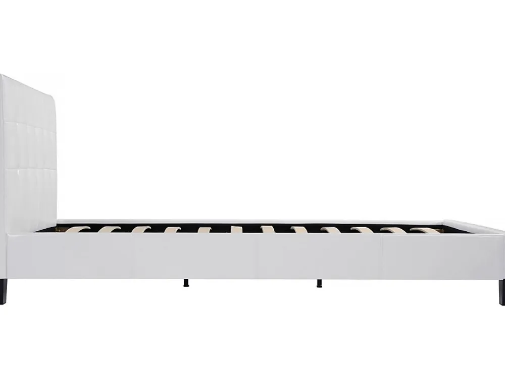 Habitat Et Jardin Lit double en pvc "Julia" - 140 x 190 cm - Blanc* Lit Double