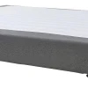 [En.Casa] Lit double Lilla 140 x 200 cm gris foncé en.casa* Lit Double