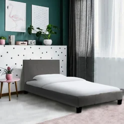 Lit DUBLIN 90x190 + 1 sommier / Gris foncé>Weber Industries Hot