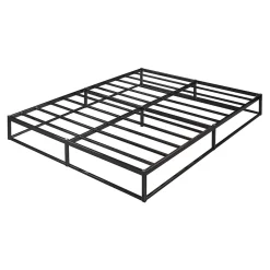 Lit en métal Trerunta acier 160 x 200 cm noir en.casa><noscript><img width=