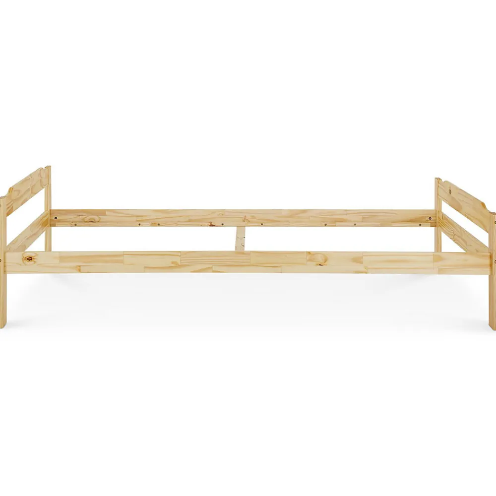 Lit en pin MORITZ, 90 x 200 cm, vernis naturel>Idimex Online