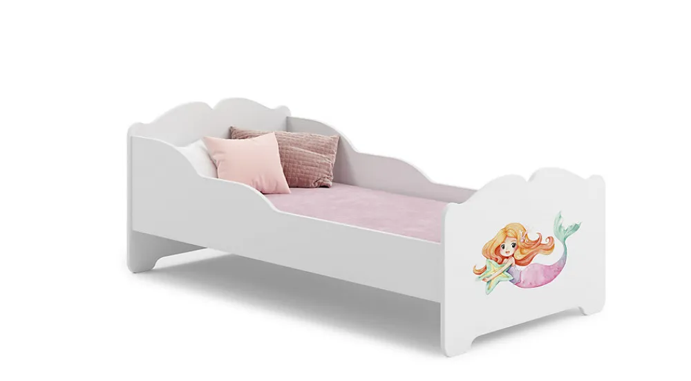 Lit enfant ANNA avec matelas 140x70 Mermaid>Kobi New