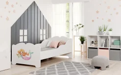 Lit enfant ANNA avec matelas 140x70 Mermaid>Kobi New