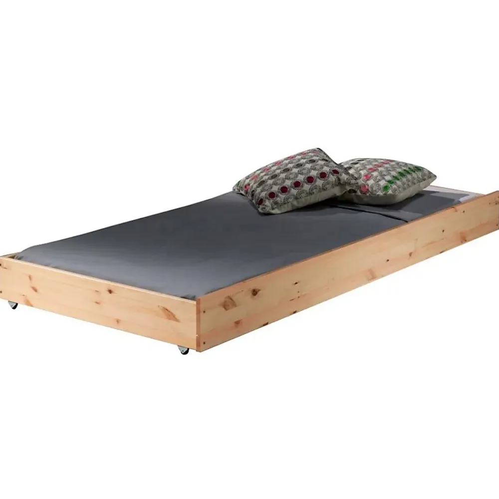 Paris Prix Lit Enfant Superposé & Tiroir de Lit "Pino" 90x190cm Naturel*Enfant Lit Enfant