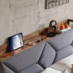 Lit Ergonomique, 140x200, Avec Rangement><noscript><img width=