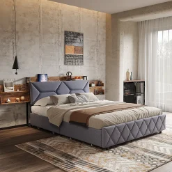 Fortuna lai Lit Ergonomique, 160x200, Avec Rangement* Sommier