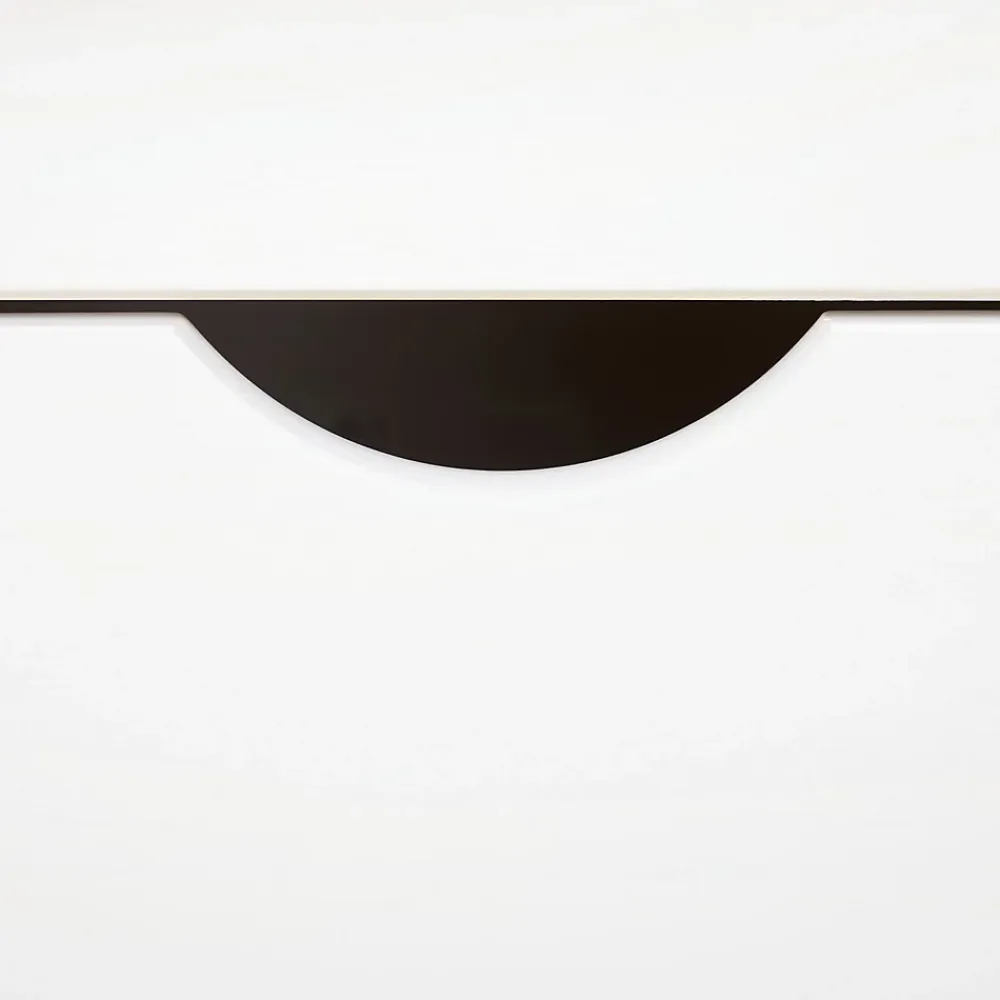 Idimex Lit fonctionnel SABRINA 90x190 cm, en pin massif lasuré blanc* Lit Avec Rangement