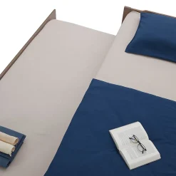 Idimex Lit gigogne LORENA en pin massif, 90 x 190 cm, lasuré taupe* Lit Gigogne