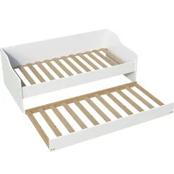 Weber Industries Lit gigogne SWEET 90x190 + 2 sommiers + 1 tiroir-lit / Blanc* Lit Gigogne