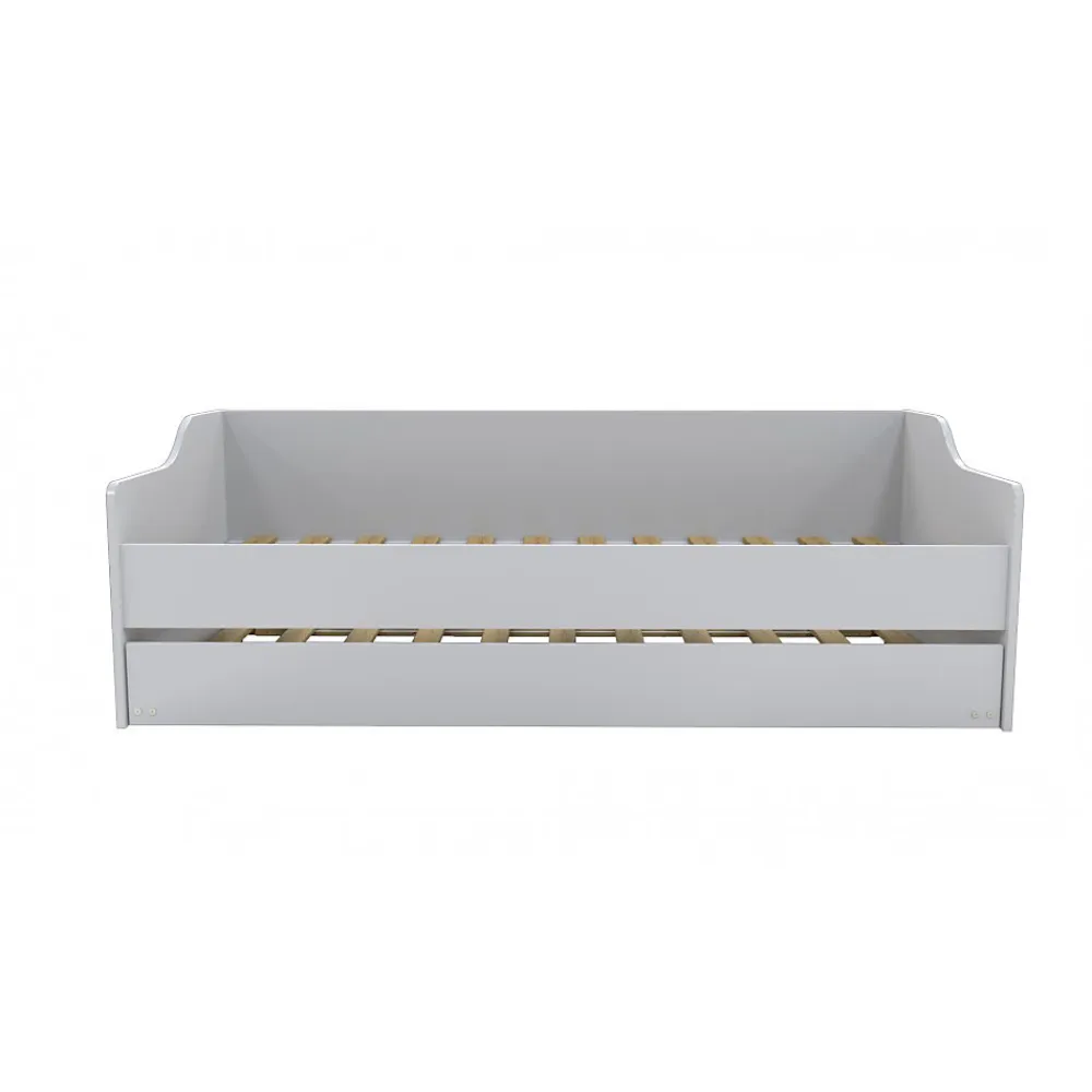 Weber Industries Lit gigogne SWEET 90x190 + 2 sommiers + 1 tiroir-lit / Blanc* Lit Gigogne