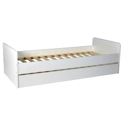 Weber Industries Lit gigogne 90x200 cm BALI / Blanc* Lit Gigogne