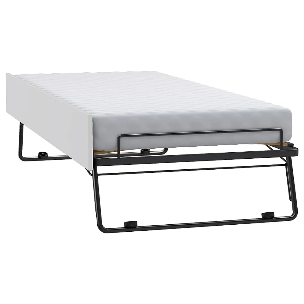 Petits-Meubles Lit gigogne 90x200cm sommier inclus Vox Young User Blanc* Lit Gigogne
