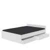 Lit KAPPA 140x190 cm + 2 tiroirs / Blanc>Weber Industries Hot