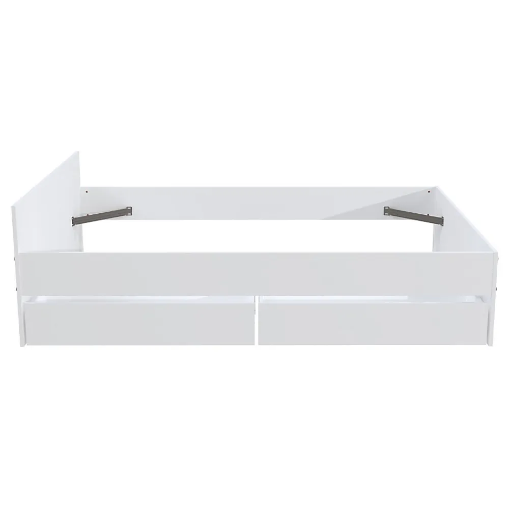 Lit KAPPA 140x190 cm + 2 tiroirs / Blanc>Weber Industries Hot