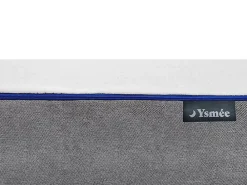 Vente-unique Lit électrique de relaxation tout plots + matelas mémoire de forme - 2 x 90 x 200 cm - Blanc - HESIODE III de YSMÉE* Lit Double