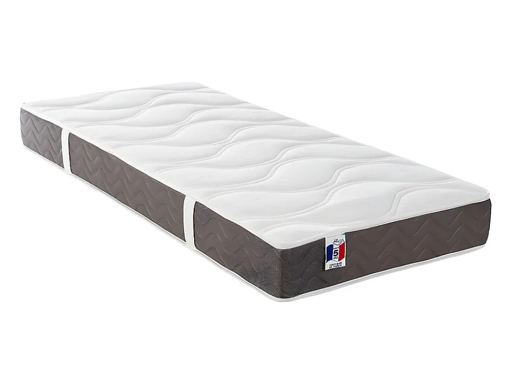 Lit électrique de relaxation tout plots + matelas 100% latex 3 zones - 2 x 70 x 190 cm - Noir - JUPITER de YSMÉE>Vente-unique Hot