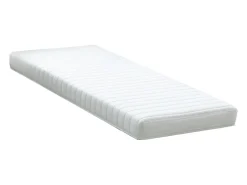 Vente-unique Lit électrique de relaxation lattes et plots + matelas accueil latex - 2 x 80 x 200 cm - Chêne - PANDORA II de YSMÉE* Lit Double