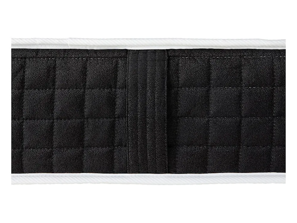 Lit électrique de relaxation tout plots + matelas ressorts ensachés et mémoire forme - 2 x 70 x 190 cm - Noir - PHANES de YSMÉE>Vente-unique Online