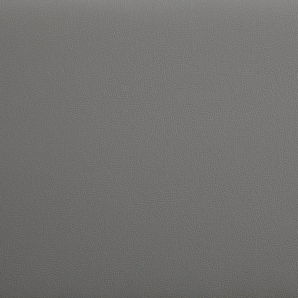 Idimex Lit LED simple EVAN 90x190 cm, avec sommier, revêtement en synthétique gris* Lit Simple