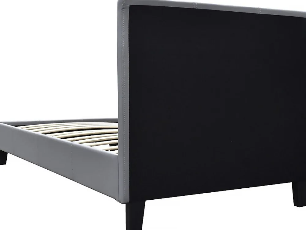 Lit "Lina" 90 x 190 cm Gris clair>Habitat Et Jardin Clearance