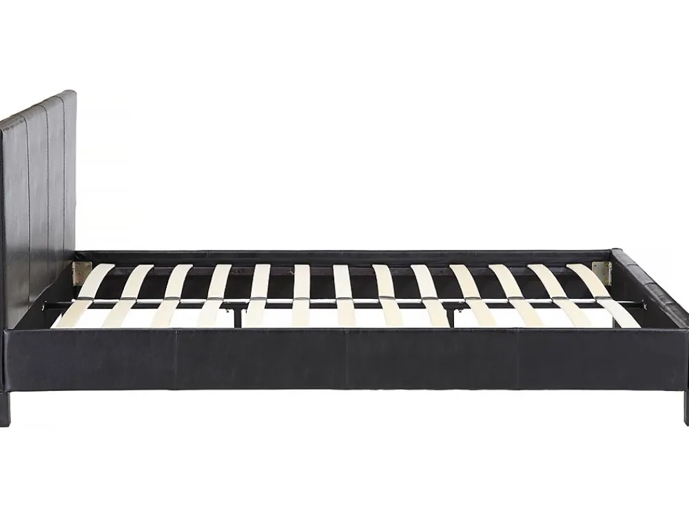 Habitat Et Jardin Lit "Lina" 160 x 200 cm Noir* Lit Double