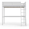 Lit Mezzanine 90x190cm blanc SALA avec incl. Sommier et échelle>Bb Loisir Best