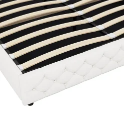 Fortuna lai Lit multifonction 180x200cm avec stockage hydraulique, Beige*Enfant Lit Enfant