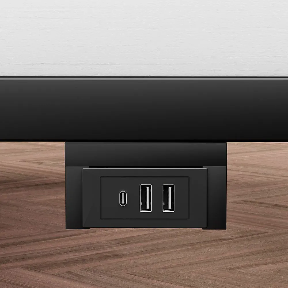 Lit plateforme métal 140x200 cm, style japonais, LED, sans tête de lit - noir>Blackcolors Sale