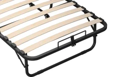 Lit pliant 90x200 CM avec matelas de 10 cm><noscript><img width=