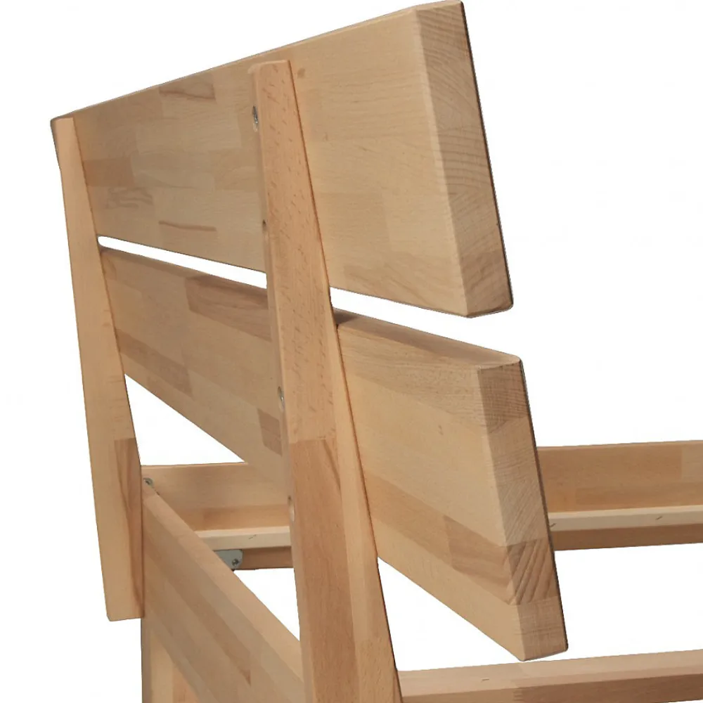 Lit RIVA 140x200 cm/ Hêtre massif huilé>Weber Industries Clearance