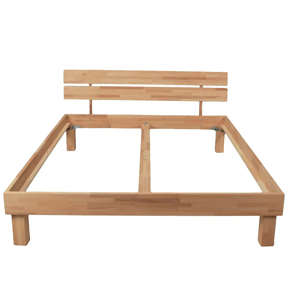 Lit RIVA 140x200 cm/ Hêtre massif huilé>Weber Industries Clearance