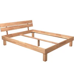 Lit RIVA 140x200 cm/ Hêtre massif huilé><noscript><img width=