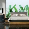 Azura Home Design Lit Romana avec coffre de rangement , lave mat et chêne clair 160x200 cm* Lit Avec Rangement