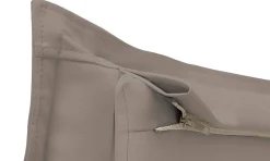 Talamo Italia Lit simple Dbruman, Lit coffre avec revêtement en similcuir, Ouverture frontale, adapté pour matelas 80x200 cm, Taupe* Lit Coffre