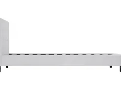 Habitat Et Jardin Lit simple en pvc "Julia" 90 x 190 cm Blanc* Lit Coffre