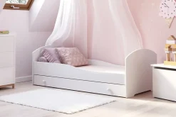 Kobi Lit simple Luk140x70 avec tiroir* Lit Avec Rangement