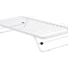 Lit sommier d'appoint pliant 90 x 190 cm - Métal - Blanc - ADONIS II>Vente-unique Clearance
