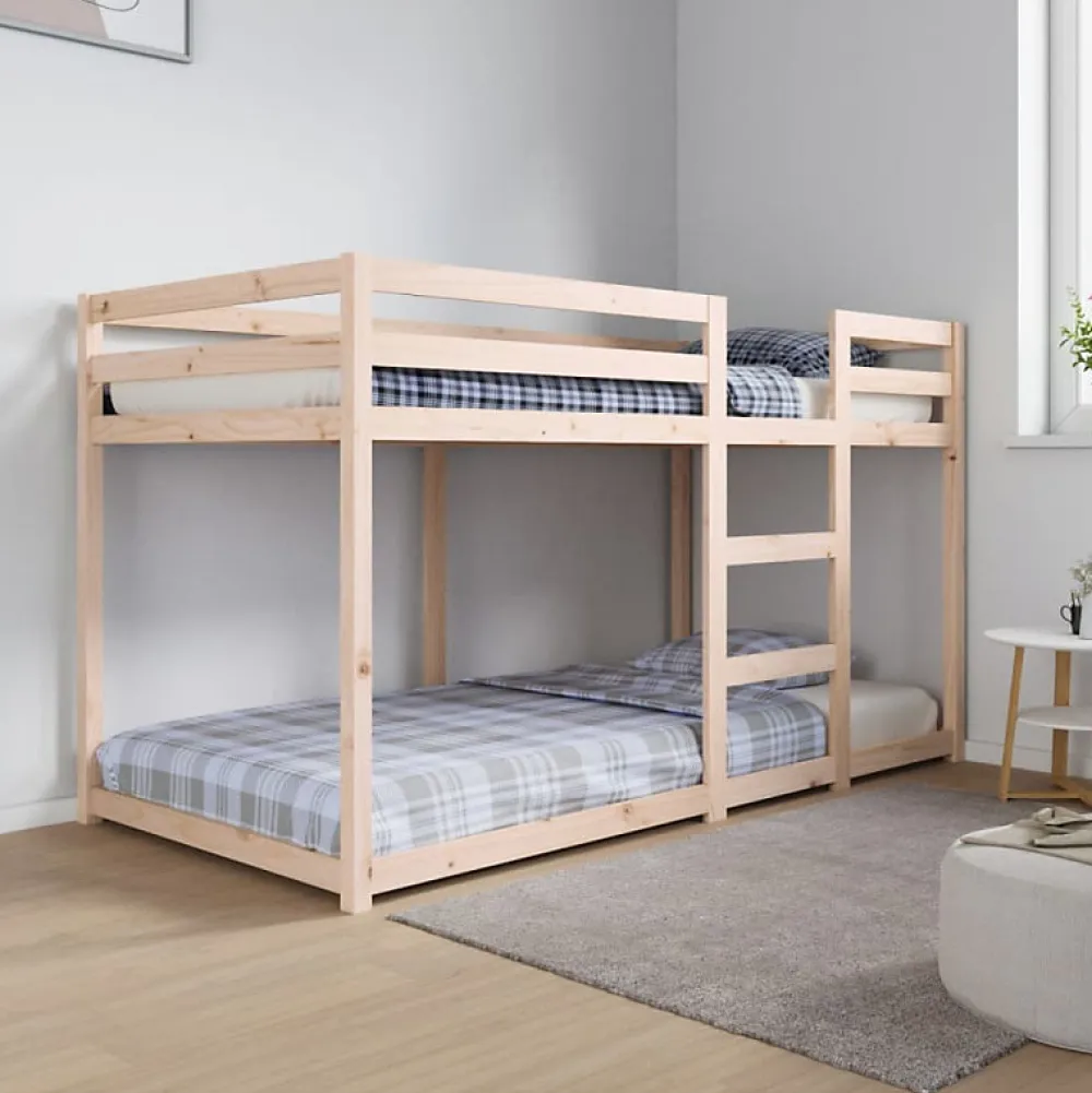 Lit superposé sans matelas 90x190 cm bois de pin massif>Vidaxl Best