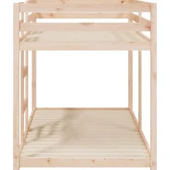 Lit superposé sans matelas 90x190 cm bois de pin massif><noscript><img width=