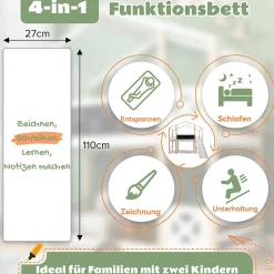 Lit superposé 90x200 cm - Lit cabane enfant avec toboggan et échelle - Bois massif - Sommier extensible - Sans matelas - Blanc><noscript><img width=