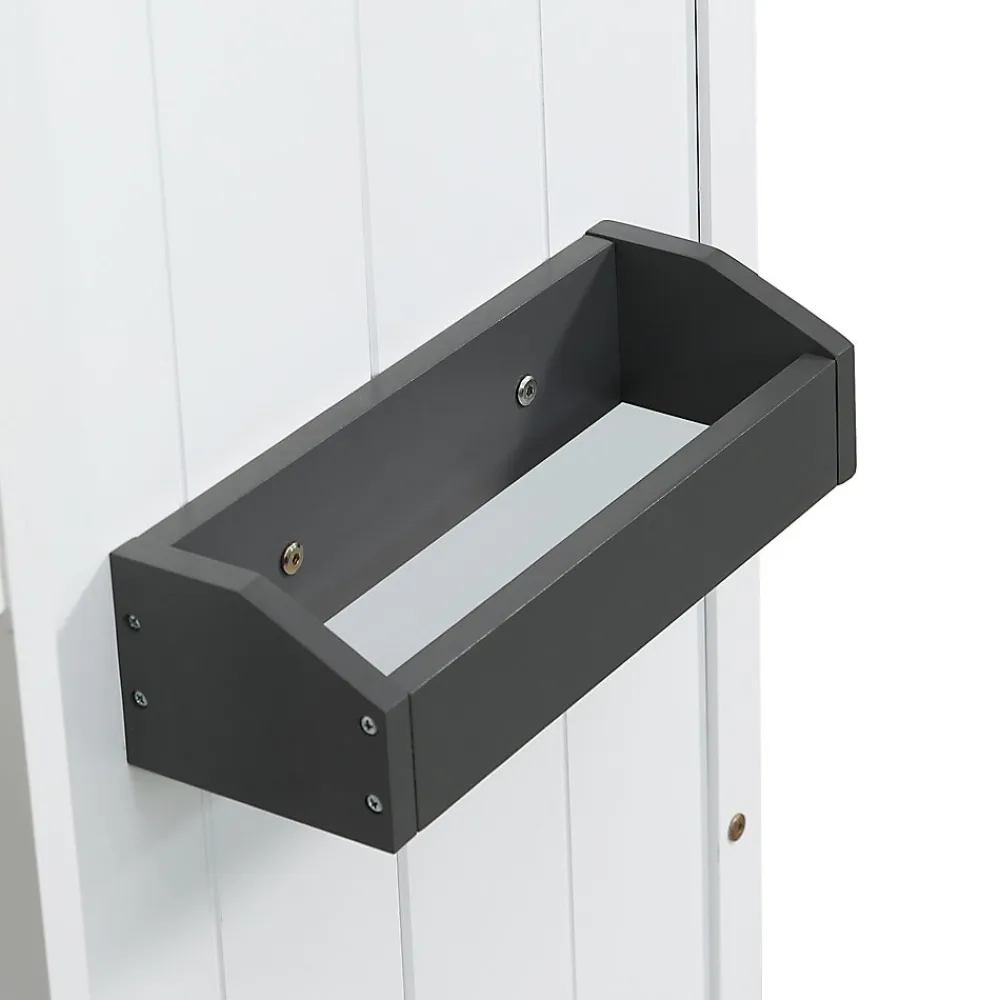 Lit superposé 90x200 cm avec escalier intégré, cabane décorative et structure en pin/MDF, gain de place>Redom Online