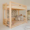 Lit superpose 90x200 au sol sommiers inclus Anaëlle Bois>Petits-Meubles Best